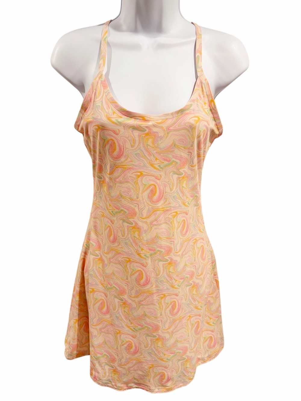 Outdoor Voices Exercise Tennis Pickleball Dress Pink Marble size XS - Picture 2 of 8